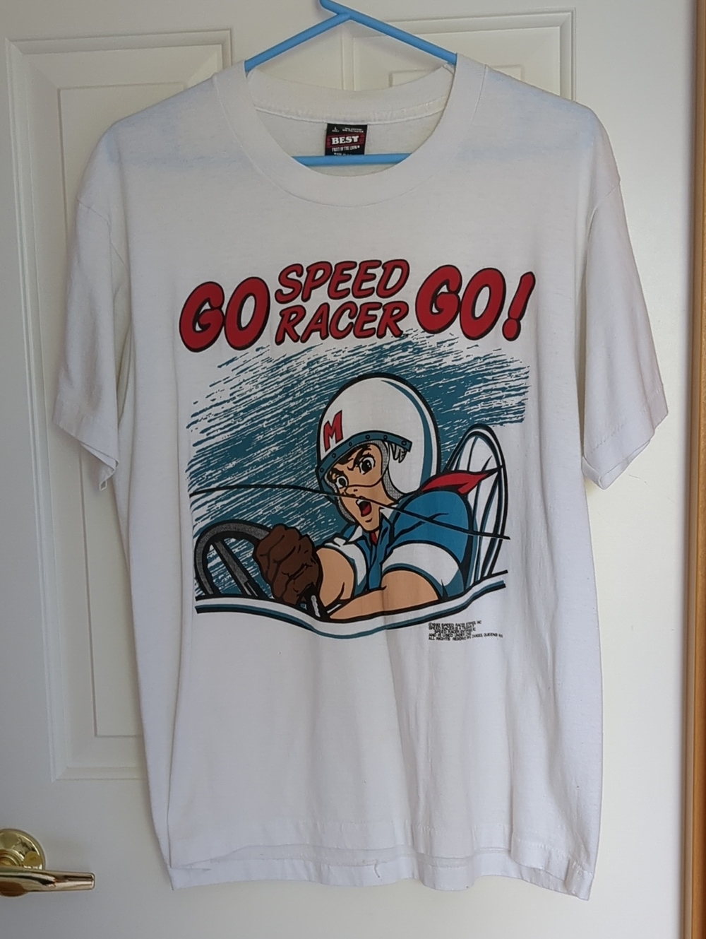 Vintage 1992 Speed Racer Graphic Tee